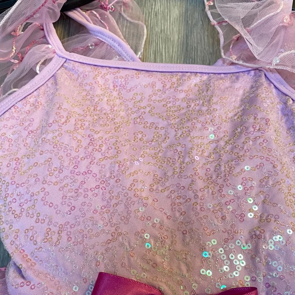 Revolution Sparkling Pink Kids Dance Dress (x2 available)